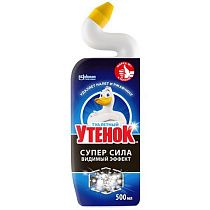 Средство для уборки туалета 500 мл ТУАЛЕТНЫЙ УТЕНОК Супер Сила "Видимый Эффект", 696888 