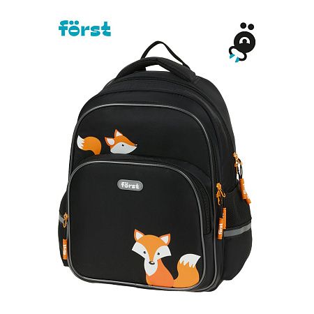 Рюкзак Först F-COMFY "Foxy" 38*29*15см, 2 отделения, 3 кармана, эргономичная спинка 