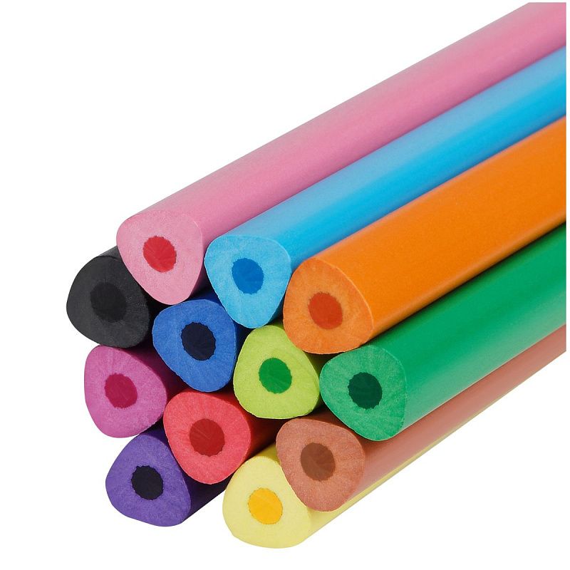 Карандаши цветные пластиковые Мульт-Пульти "Джамбо", 12цв., заточен., европодвес