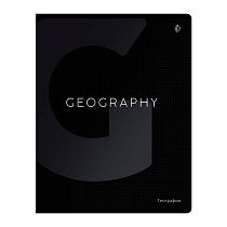 Тетрадь предметная 48л. Greenwich Line "Сolor black" - География, софт-тач ламинация, выборочный УФ-лак, 70г/м2 Тетрадь предметная 48л. Greenwich Line "Сolor black" - География, софт-тач ламинация, выборочный УФ-лак, 70г/м2