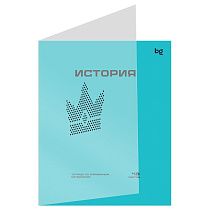 Тетрадь предметная 48л. BG "Перфокарта" - История, пластиковая обложка