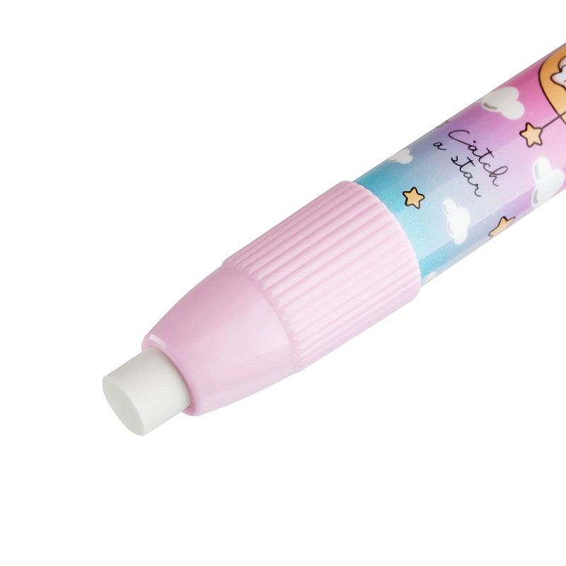 Ластик MESHU "Meow", 115*18*18мм, термопластичная резина, пластиковый футляр, пакет, европодвес 