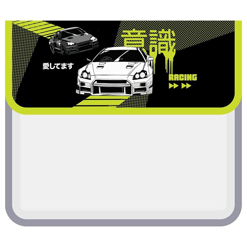 Папка для тетрадей 1 отделение, ArtSpace "Racing", А5, пластик, на липучке