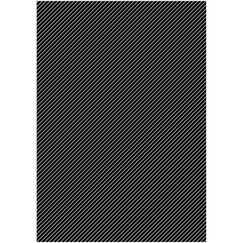 Упаковочная бумага глянц. 70*100см, MESHU "Pattern on black", 80г/м2, ассорти 5 дизайнов