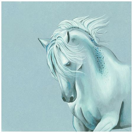 Скетчбук - альбом для смешанных техник 15л., А4 Clairefontaine "Paint ON Denim Blue", на склейке, джинсовый, 250г/м2