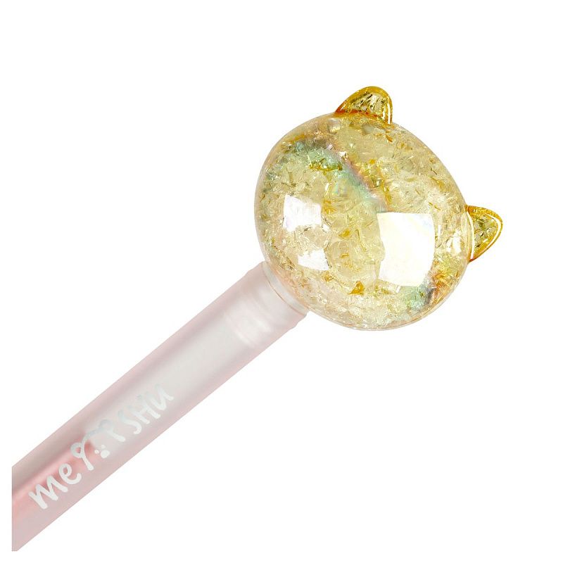 Ручка шариковая MESHU "Cute Cats" синяя, 0,5мм, корпус ассорти 