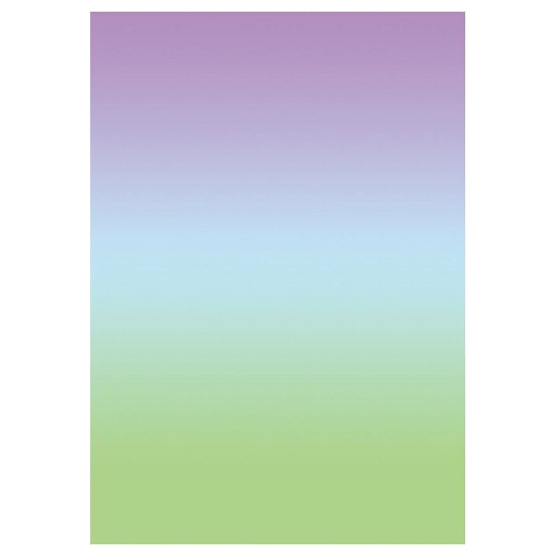 Упаковочная бумага глянц. 70*100см, MESHU "Gradient", 80 г/м2, ассорти, 5 дизайнов
