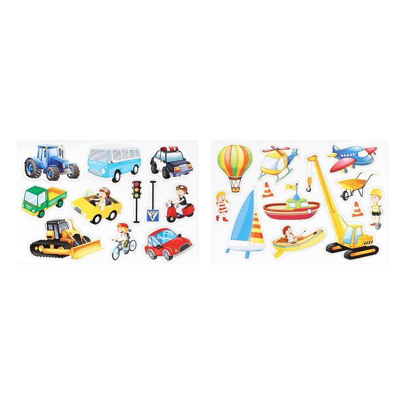 Игра развивающая на магнитах ТРИ СОВЫ "Транспорт", 23 эл. 