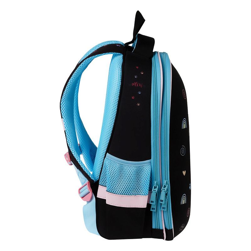 Ранец ArtSpace School Friend UFO "AvoCato" 39*30*18см, люминесцентная печать, 2 отделения, 2 кармана, анатомическая спинка 