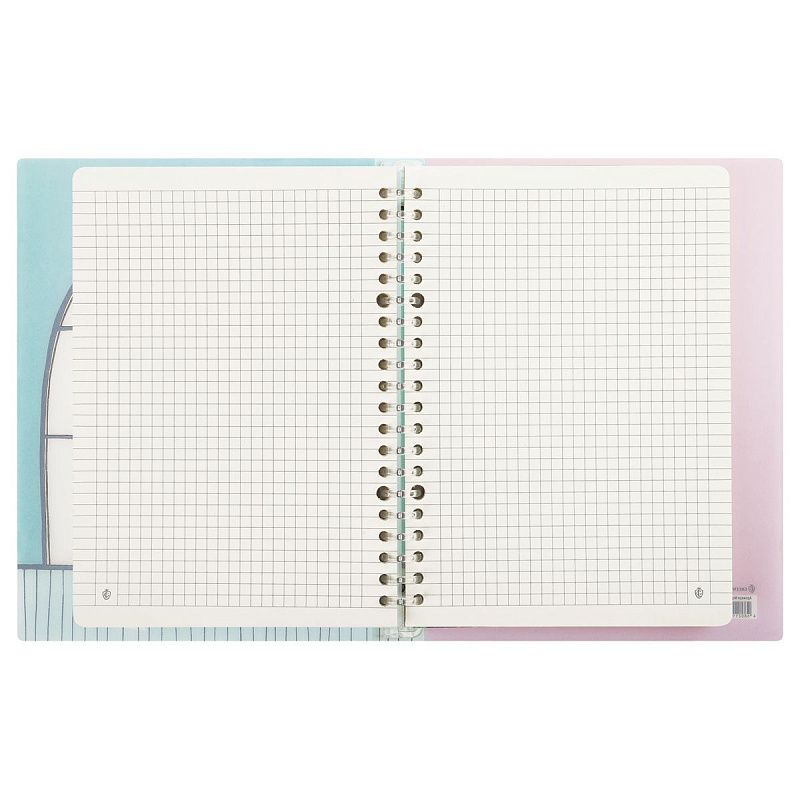 Тетрадь на кольцах 80л., А5, клетка Greenwich Line "Best memories", с пластиковой обложкой