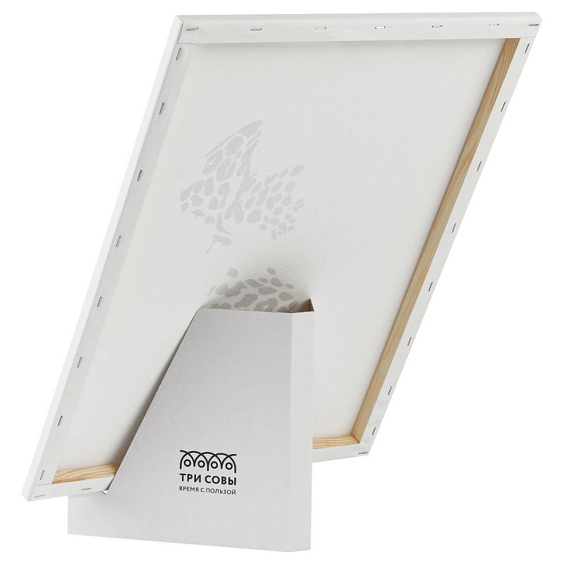 Картина по номерам на холсте с глиттером ТРИ СОВЫ "Пантера", 40*50, с акриловыми красками и кистями