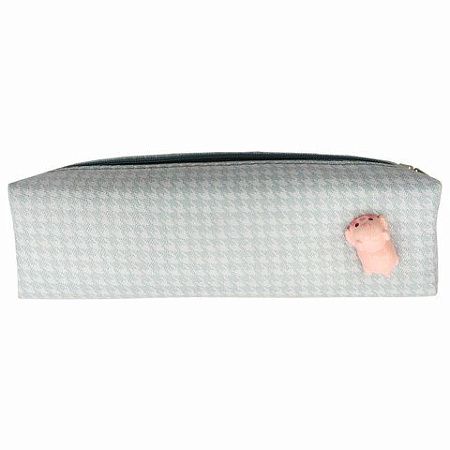 Пенал ЮНЛАНДИЯ ЮНИОР, 1 отделение, полиэстер, аппликация, Piggy, 20х6х4 см, 273804