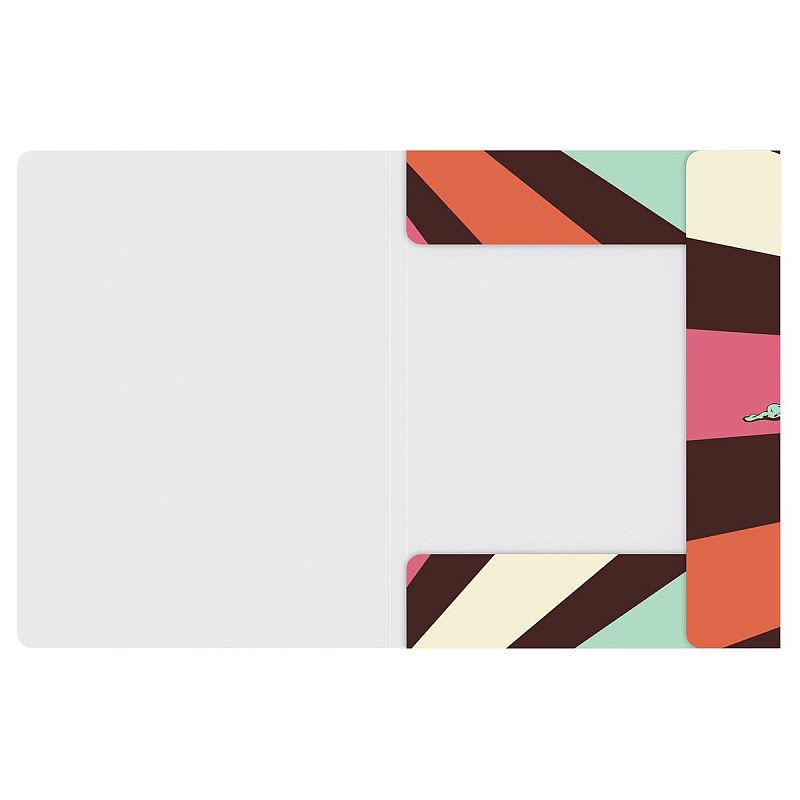 Папка на резинке Berlingo "Groovy" А4, 600мкм, с рисунком 