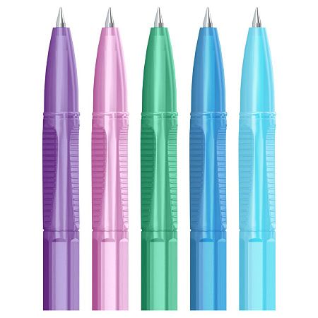 Ручка шариковая Berlingo "Tribase Pastel" синяя, 0,7мм 