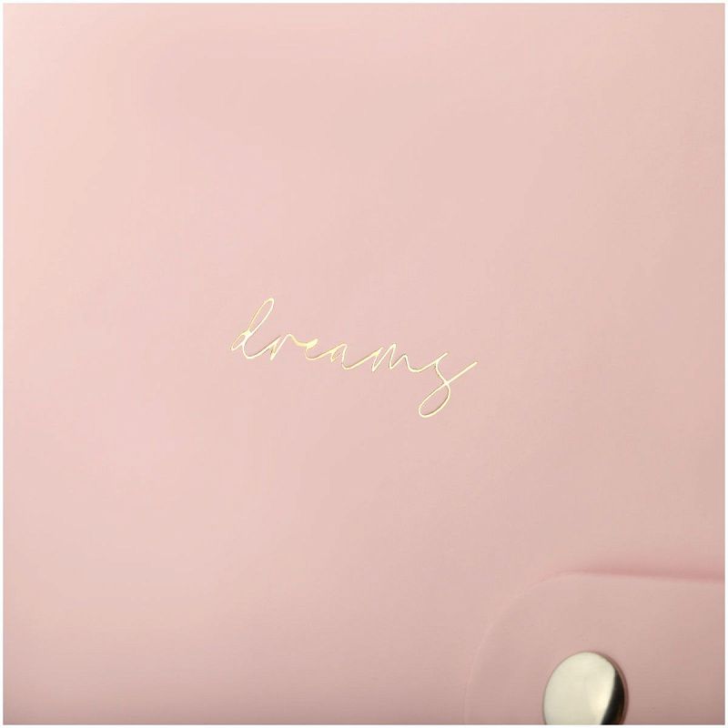 Записная книжка А5 96л. ЛАЙТ, кожзам, скрытый гребень, Greenwich Line "Pastel. Pink", блок в линию