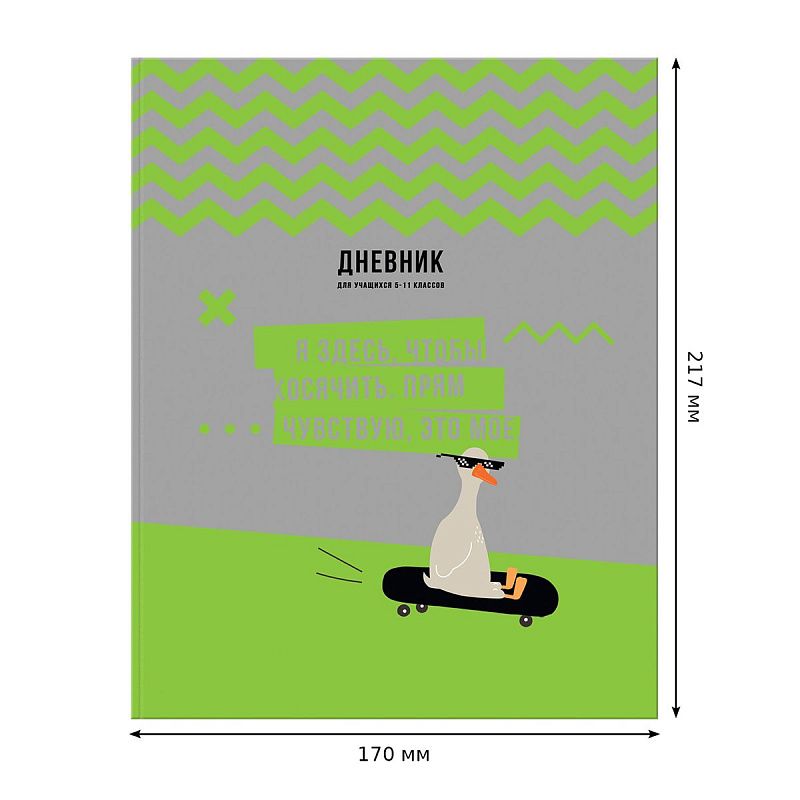 Дневник 5-11 кл. 48л. ЛАЙТ BG "Мое все", матовая ламинация, выб. лак