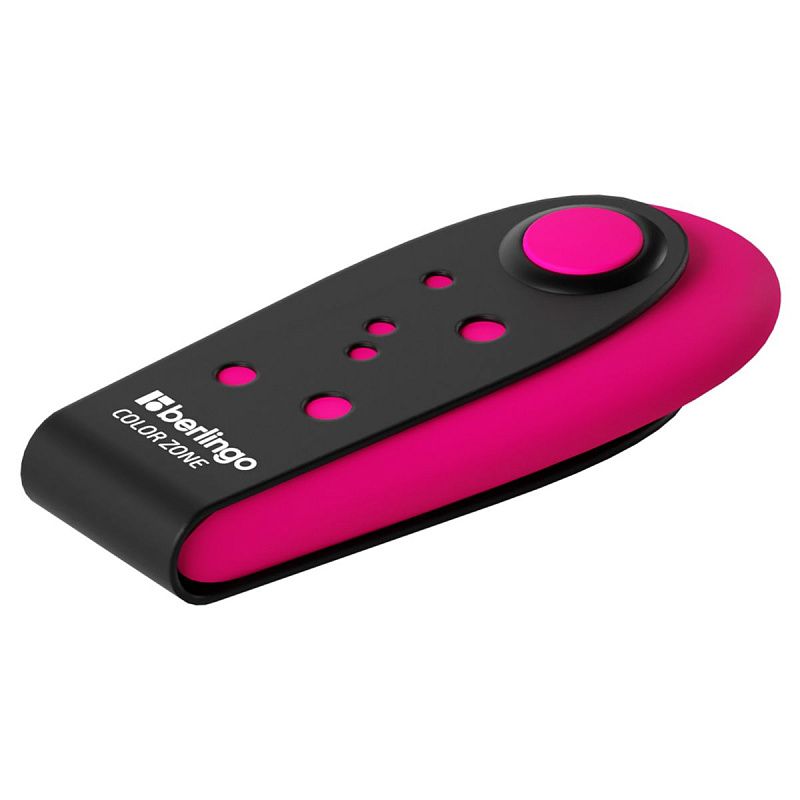 Ластик Berlingo "Color Zone", прямоугол./овальн., термопластичная резина, 60*24*15мм, пласт. футляр 