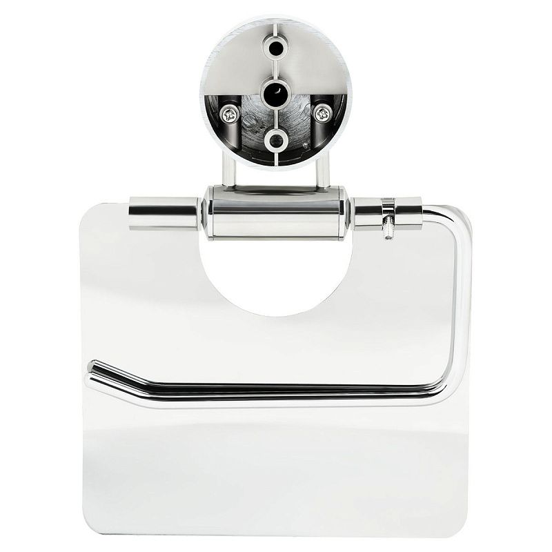 Держатель для туалетной бумаги в рулонах OfficeClean нержавеющая сталь, хром 