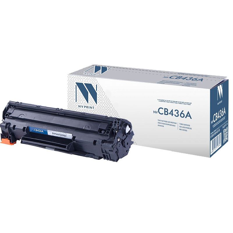 Картридж совм. NV Print CB436A (№36A) черный для HP LJ P1505/M1120/M1522 (2000стр.) (ПОД ЗАКАЗ)