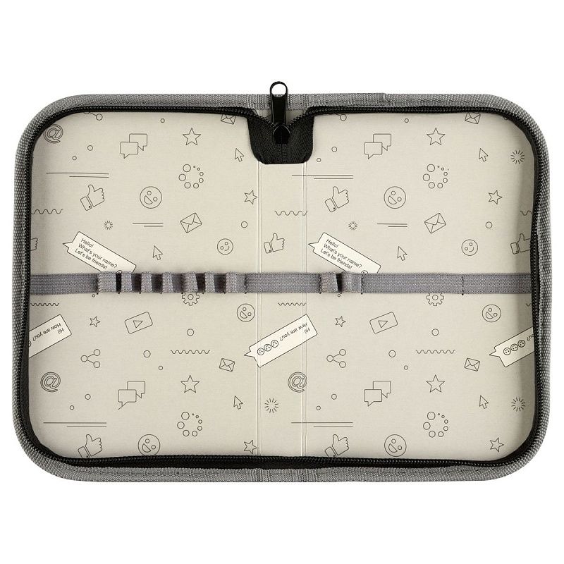 Пенал 1 отделение, 200*130 ArtSpace "A curious kitten", ткань 