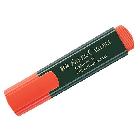 Текстовыделитель Faber-Castell "48" оранжевый, 1-5мм 