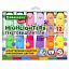 Набор текстовыделителей мини 12 ЦВЕТОВ BRAUBERG KIDS "CUTE CATS", линия 1-5 мм, 152437