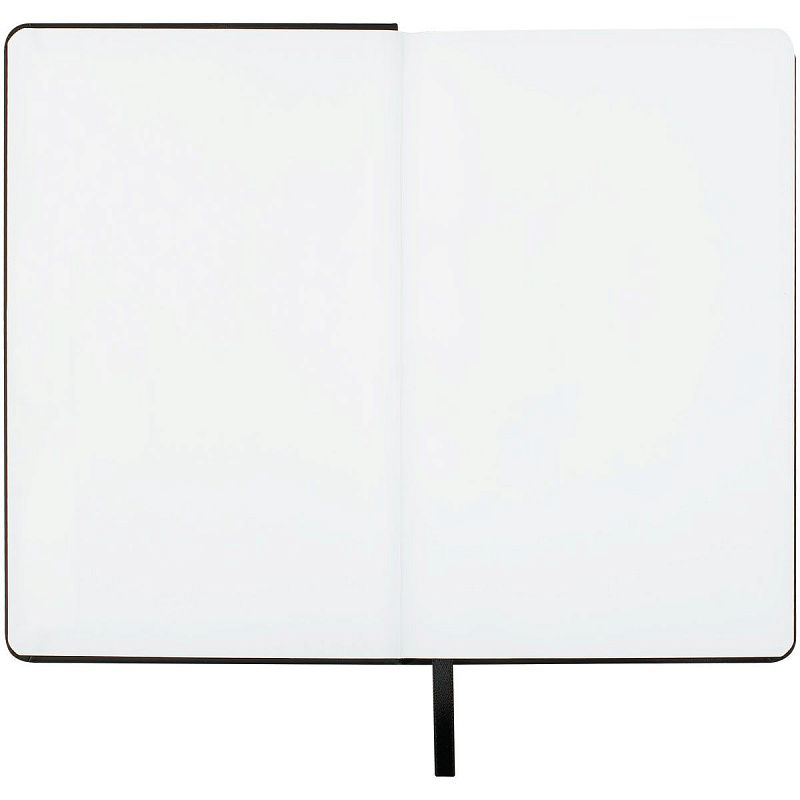 Скетчбук 80л., 130*210 Гамма "Студия", черный, твердая обложка, на резинке, белая, 140г/м2