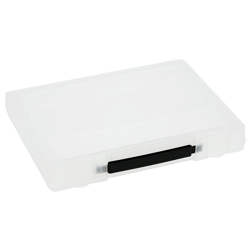 Портфель СТАММ с выдвижной ручкой, 270*350*45мм, прозрачный 