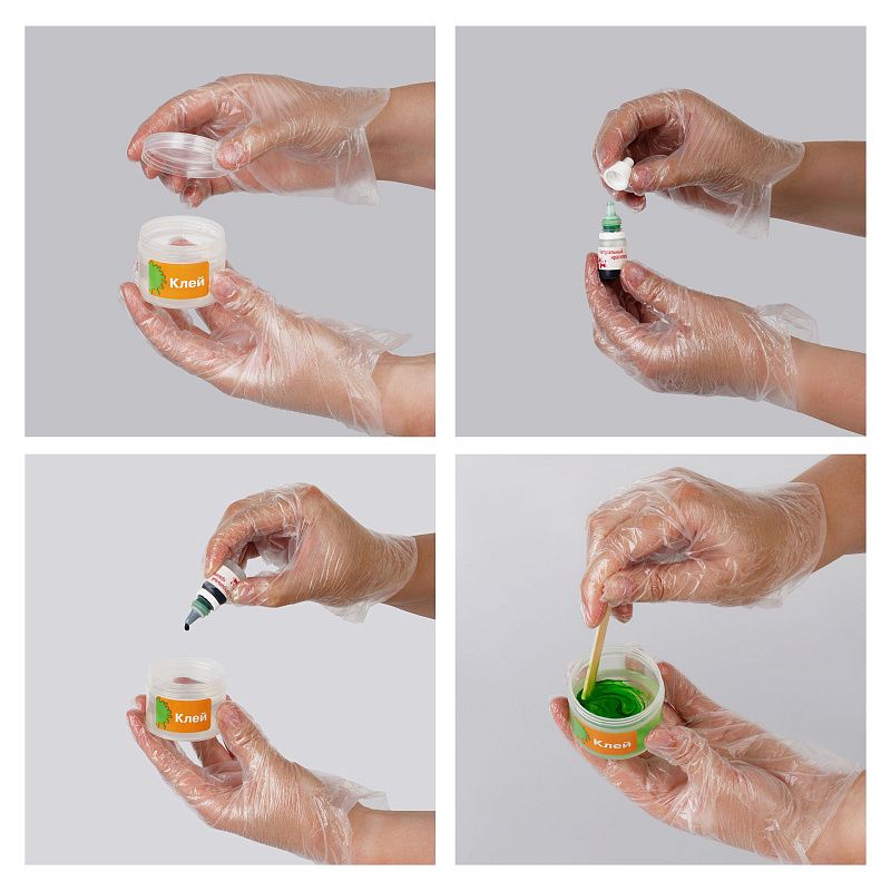 УЦЕНКА-Набор для создания слаймов 3в1 ТРИ СОВЫ Slime party "Котмическая галактика", свет. в темноте, с орбизами,с блестками,аромат кола (осн 362544)