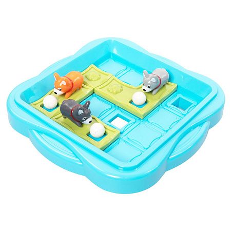 Игра настольная BabyToys "Веселые щенки", картонная коробка 