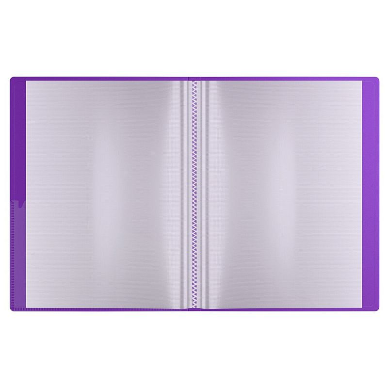 Папка с 20 вкладышами Berlingo "Your Way" А4, 17мм, 600мкм, фиолетовая, с внутр. карманом 