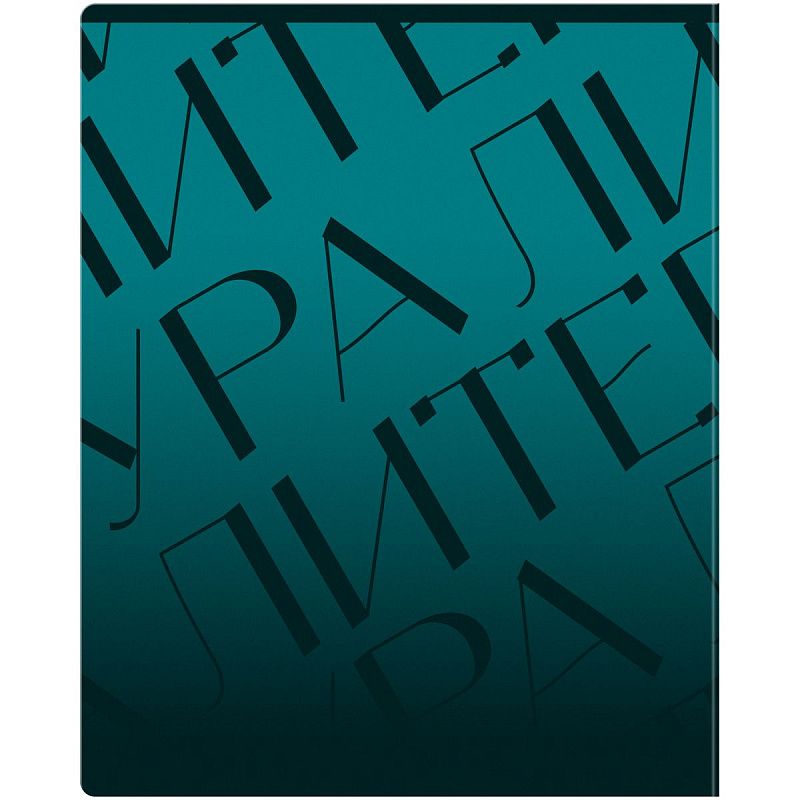 Тетрадь предметная 48л. BG "Темное стекло" - Литература, конгрев, твин-лак, 70г/м2