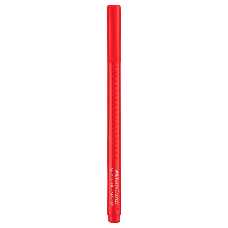 Фломастеры Faber-Castell "Grip", 10цв., трехгранные, смываемые, пластик. уп., европодвес