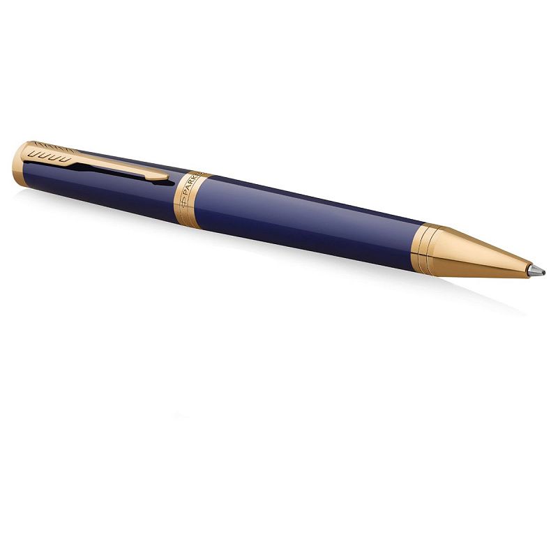 Ручка шариковая Parker "Ingenuity Blue GT" черная, 1,0мм, подарочная упаковка 
