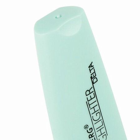 Текстовыделитель BRAUBERG "DELTA PASTEL", БИРЮЗОВЫЙ, линия 1-5 мм, 151732 