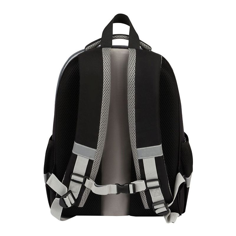 Ранец ArtSpace School Friend UFO "Wild" 39*30*18см, люминесцентная печать, 2 отделения, 2 кармана, анатомическая спинка 