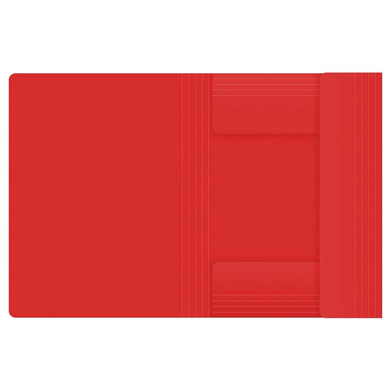 Папка на резинке Berlingo "Soft Touch" А4, 600мкм, красная 