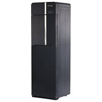 Кулер для воды SONNEN FSE-03BR, напольный, нагрев/охлаждение электронное, НИЖНЯЯ ЗАГРУЗКА, 3 крана, черный, 455754