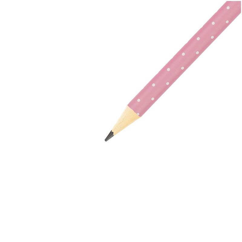 Карандаш ч/г MESHU "Sweet girl", HB, заточен., c фольгированием, стразы на топе, без ластика, ассорти, туба 