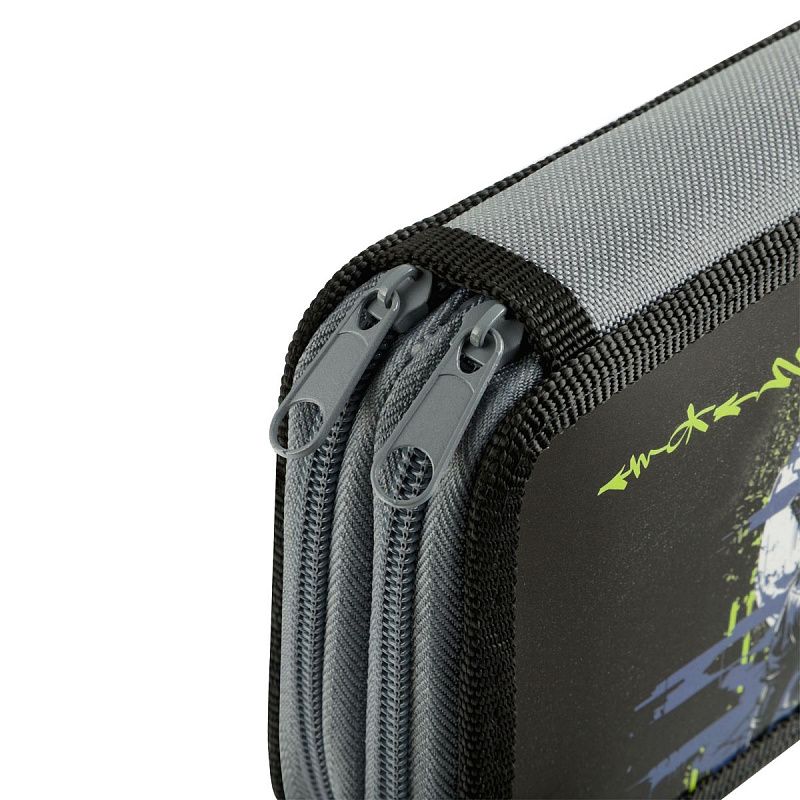 Пенал 2 отделения, 190*110 ArtSpace "Samurai", ламинированный картон 