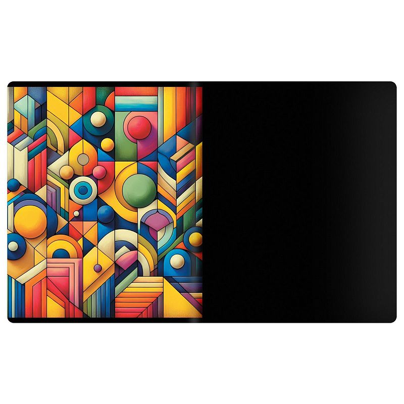 Тетрадь предметная 48л. BG "Информационное поле" - Геометрия, soft-touch ламинация, выб. лак