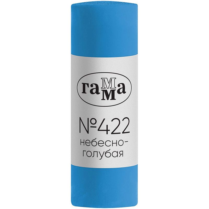 Пастель художественная Гамма, небесно-голубая № 422, штучная, картон. упаковка