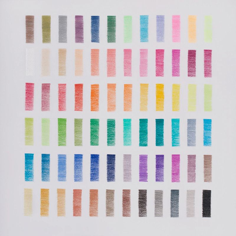 Карандаши цветные Faber-Castell "Black Edition", 72 цв., трехгран., черное дерево, заточен., пенал-скрутка