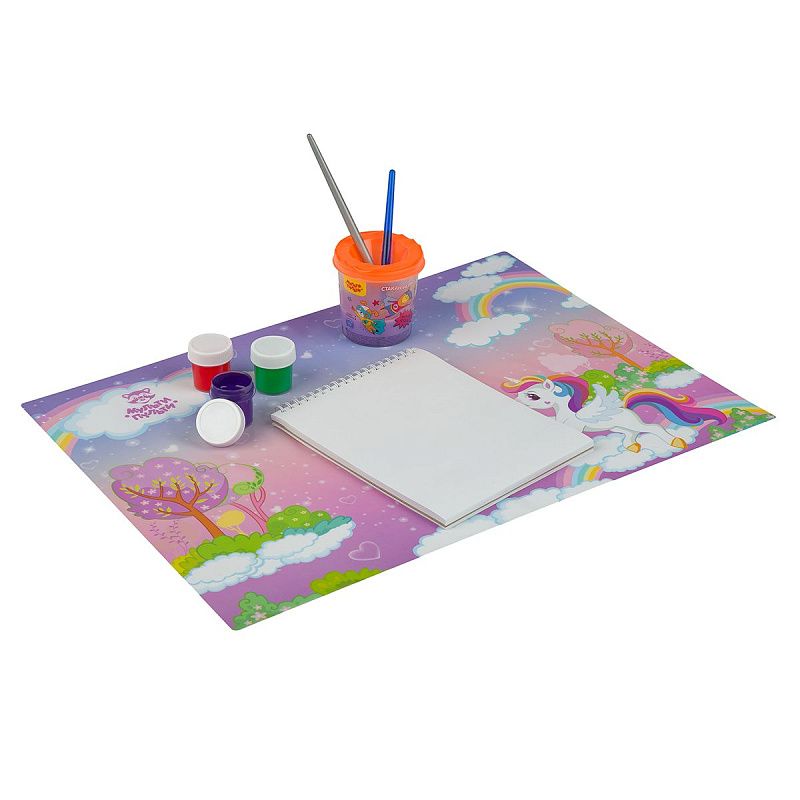 Клеенка для уроков труда Мульти-Пульти "Единорог", 35*50см, ПВХ