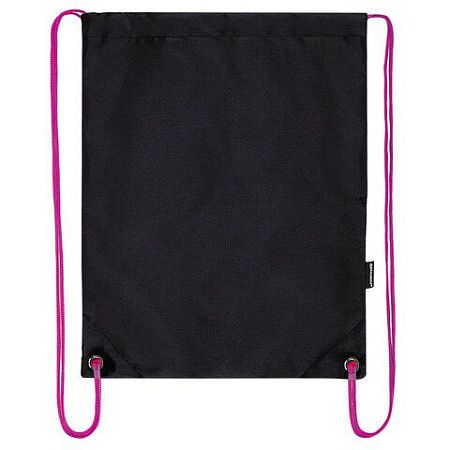 Мешок для обуви BRAUBERG плотный, карман на молнии, подкладка, 43х33 см, Neon Pink, 272428 