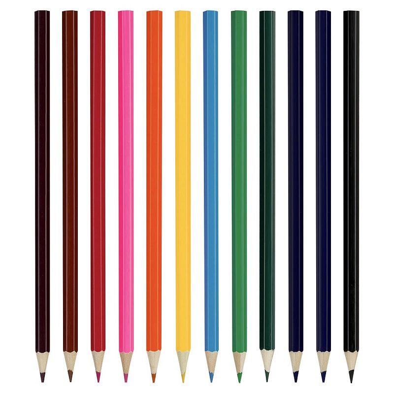 Карандаши цветные ArtSpace "Дракоша", 12цв., шестигранные, заточен., картон. упак., европодвес