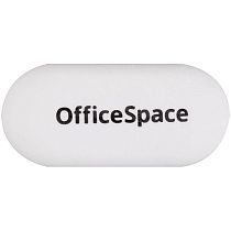 Ластик OfficeSpace "FreeStyle", овальный, термопластичная резина, 60*28*12мм