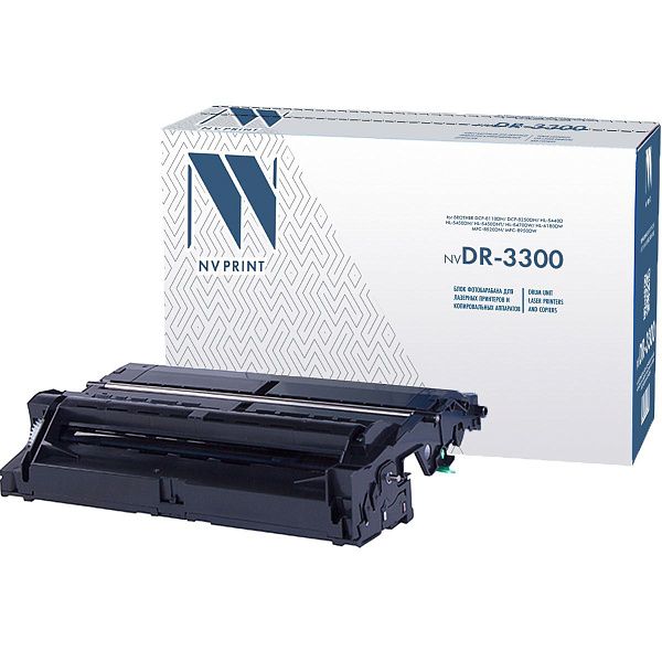 Барабан совм. NV Print DR-3300 для Brother 8110/8250/5440/5450/5470/6180/8510/8520/8950 (30000стр.)