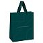 Пакет подарочный 33*42*12см MESHU "Monocolor. Emerald", отд. фольгой, матовая ламинация