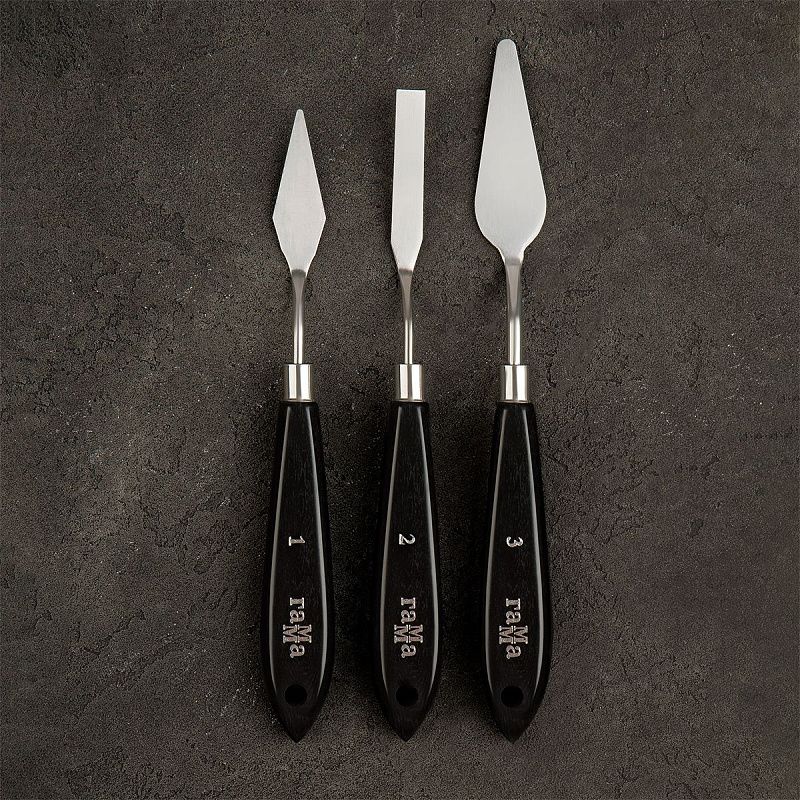 Мастихины кованые Гамма "Студия", набор 3шт.